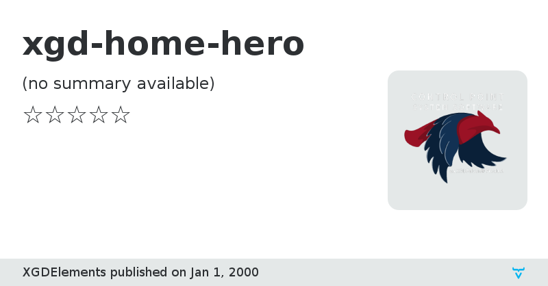 xgd-home-hero - Vaadin Add-on Directory