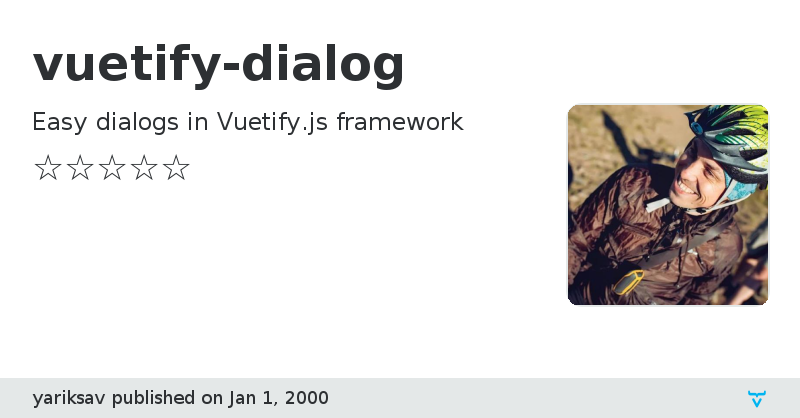 vuetify-dialog - Vaadin Add-on Directory