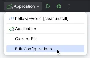configuration intellij