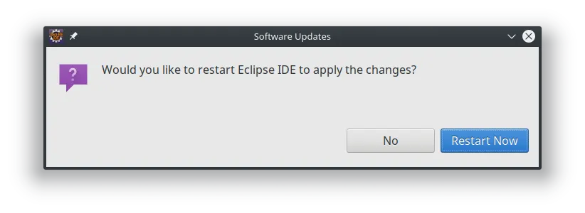 Eclipse Restart