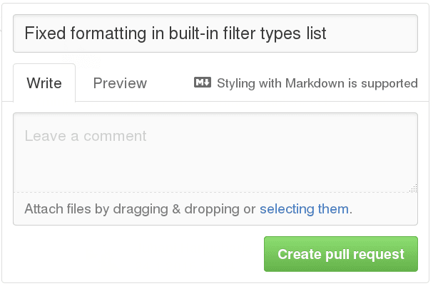 edit on github pull request 2