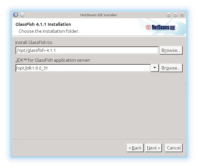 installing netbeans 4