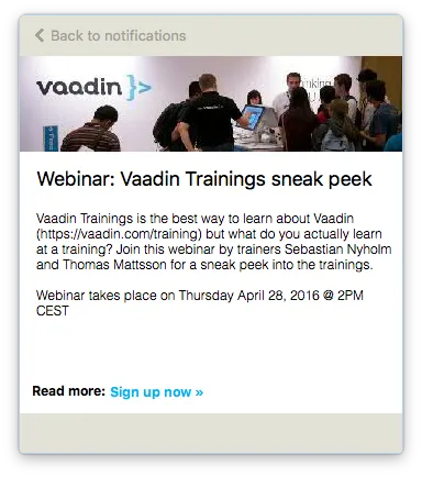 webinar trainings sneakpeek