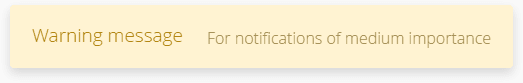 notification warning